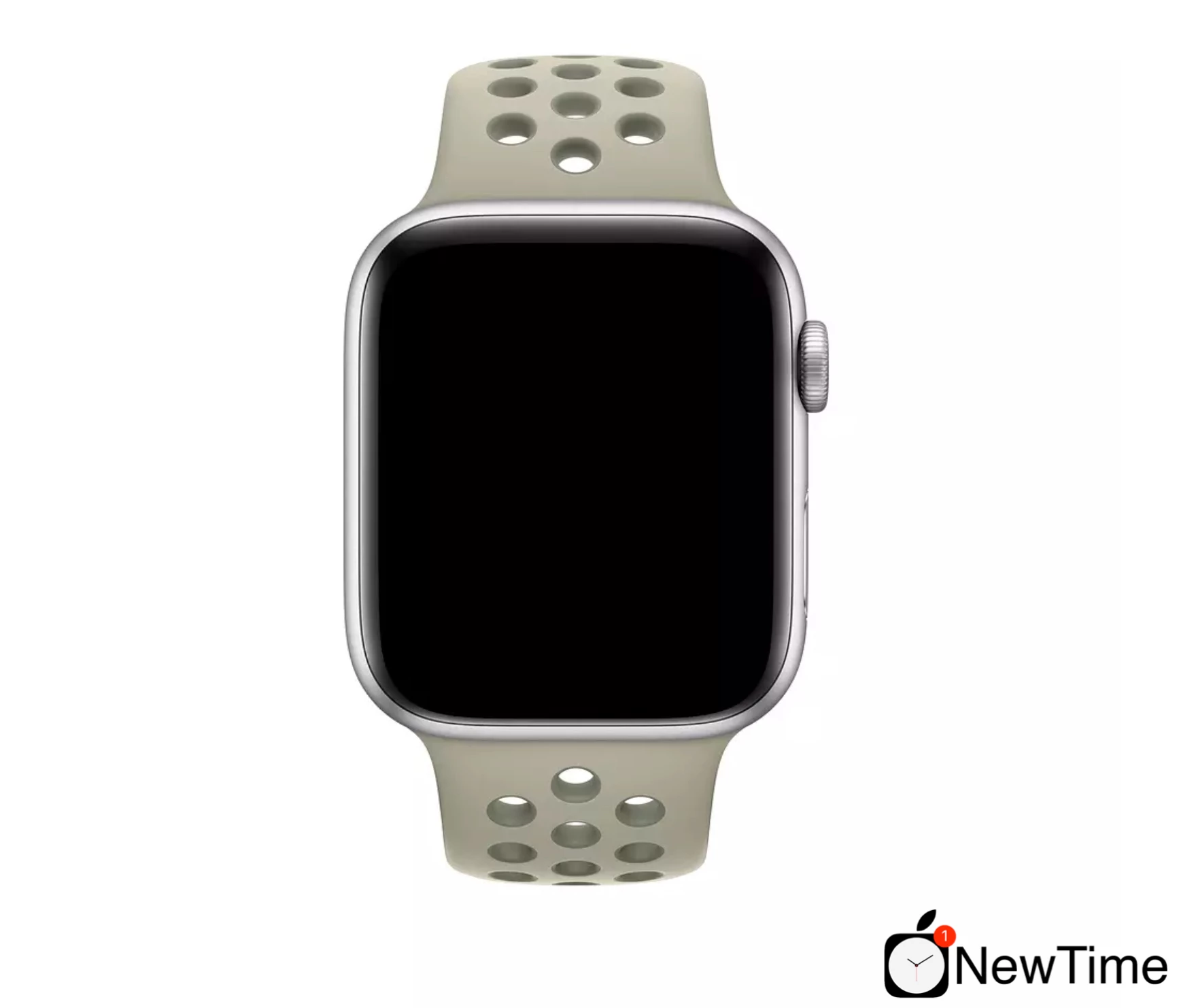 Nike spruce fog apple watch band top